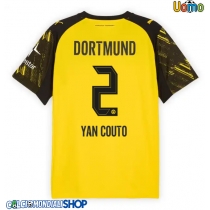 Maglie da calcio Borussia Dortmund Yan Couto #2 Prima Maglia 2025-26 Manica Corta
